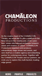 Mobile Screenshot of chamaeleon-productions.com
